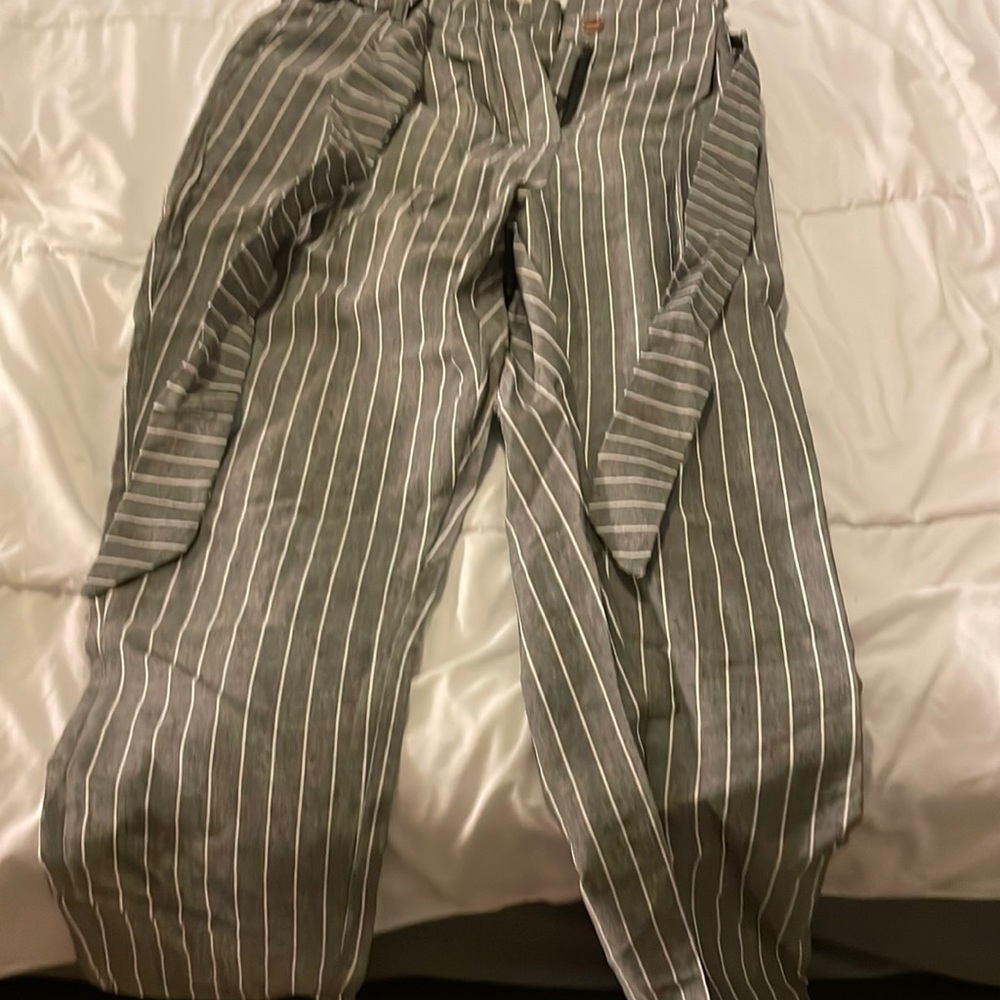 Boohoo Linen Trousers